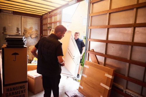 Commercial junk removal and property cleanout loading in Osage Beach MO