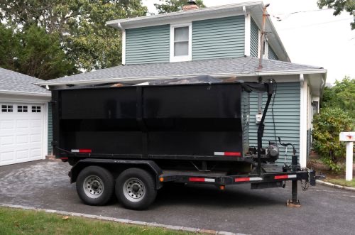 The Junk Man junk removal trailer in Osage Beach MO